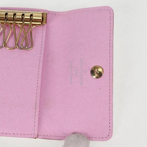 LOUIS VUITTON Monogram Multicolor Multicles 4 Key Case White M93731 Auth 132774V - Picture 15 of 16